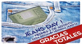 Viernes 3 de agosto - Jeans Day Solidario