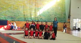 Selección de Gimnasia Artística Damas participa de su Primer Encuentro Deportivo