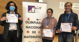 Medallistas en Olimpiada Nacional de Matemática 2022