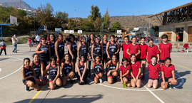 Primer Partido Amistoso - Selección Femenina de Básquetbol, Categoría Mini-.