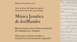 Concierto - "Música Jesuítica de dos mundos"