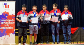 Excelente desempeño de nuestros estudiantes en las Olimpiadas Nacional de Matemática del Campeonato Escolar de Matemáticas (CMAT)