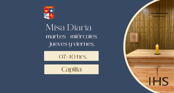 Misa Diaria en el Colegio San Ignacio
