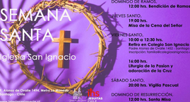 Actividades Semana Santa –Templo San Ignacio
