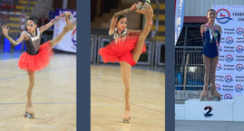 Ignaciana logra destacada participación en patines, modalidad Freeskating, categoría internacional.