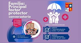 Conversatorio “Familia: Principal Factor Protector”