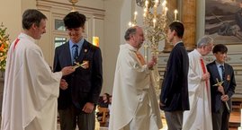 Misa Entrega de Cruces IV° Medios 2025