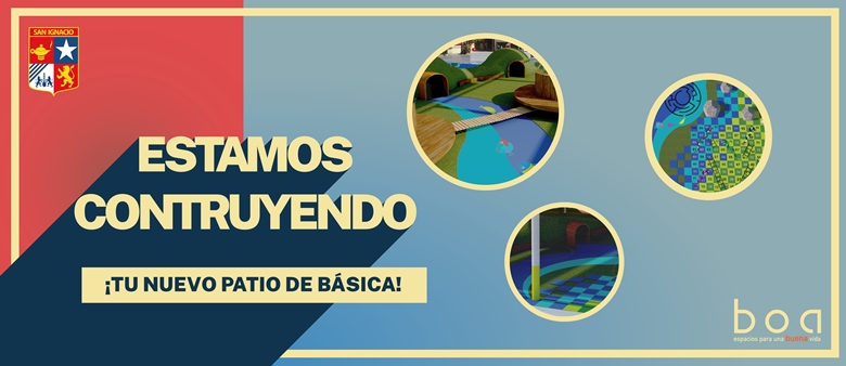 Habilitación de un nuevo patio para las niñas y niños de enseñanza básica