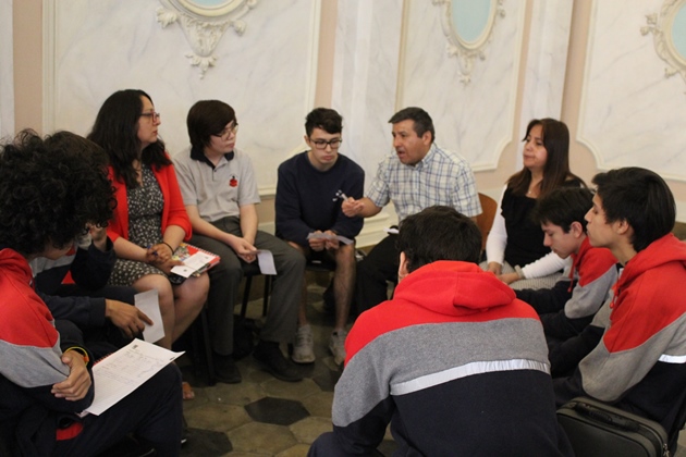 Cabildo en el Colegio San Ignacio