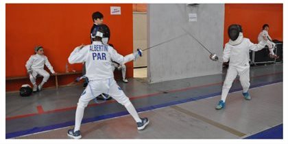 Facundo Mercado llega hasta los Juegos Sudamericanos de Esgrima Infantil con muy buen resultado