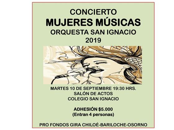 Concierto "Mujeres Músicas"