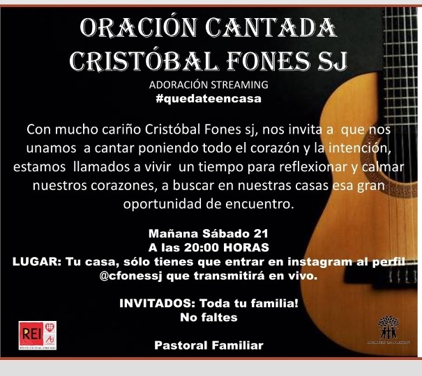 Oración Cantada junto al P. Cristóbal Fones S.J.