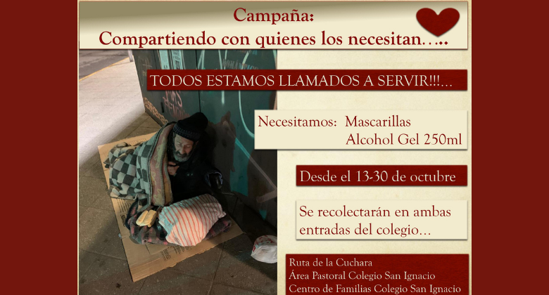 Campaña “Compartiendo con quienes lo necesitan”