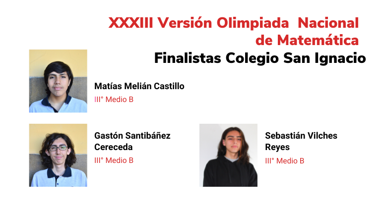 Finalistas en la XXXIII Olimpiada Nacional de Matemática
