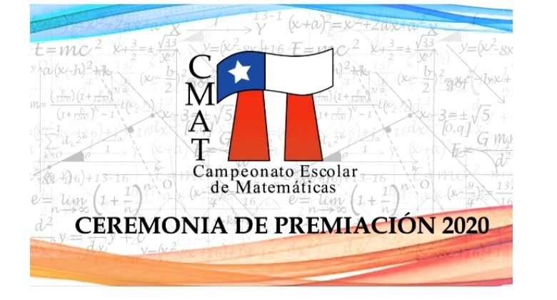 Premiación del Campeonato Escolar de Matemáticas CMAT 2020