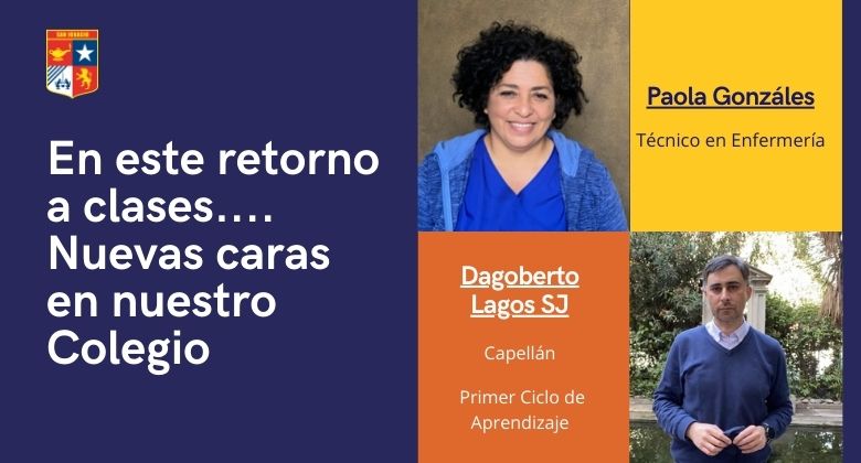 Nuevas caras en nuestro Colegio