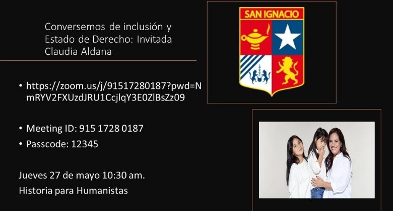 Clase abierta de Historia Humanista con Claudia Aldana