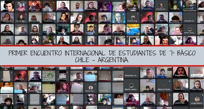 1er Encuentro Virtual de estudiantes de 7º Básico - colegios  Nuestra Señora de Itatí de Buenos Aires y San Ignacio .