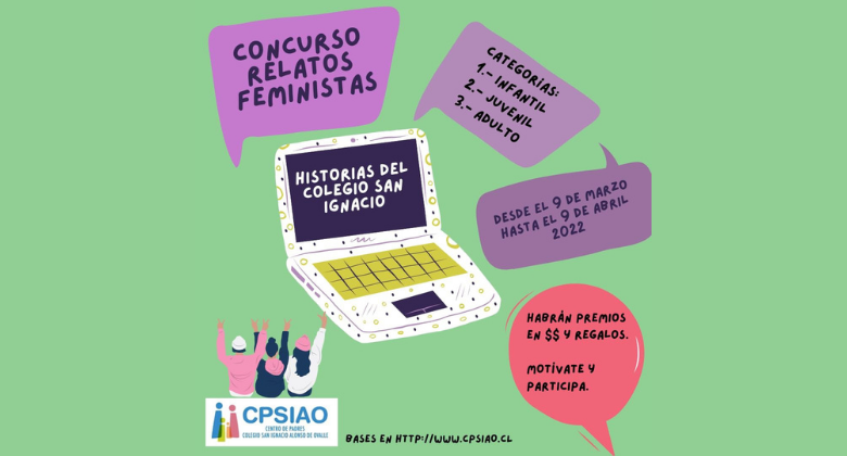 Centro de Familias invita a: Primer Concurso de Relatos Feministas