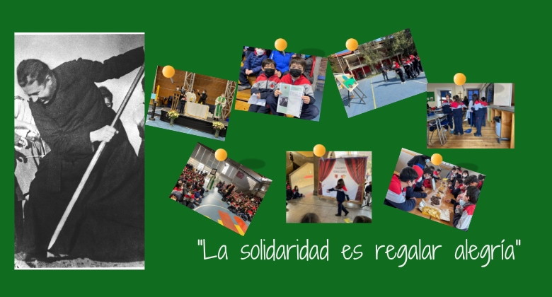 "La solidaridad es regalar alegría"