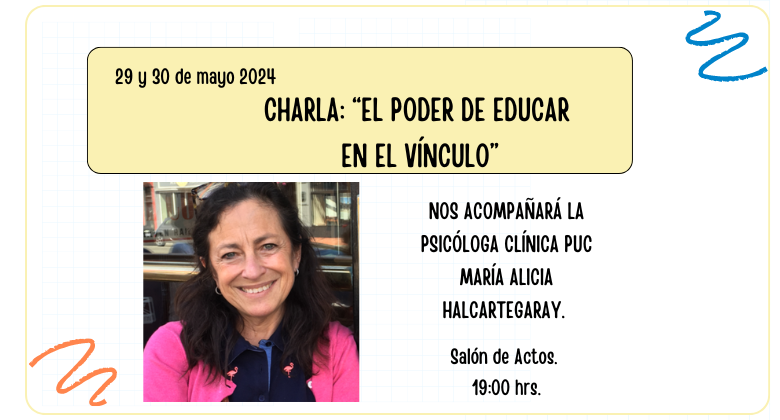 Charla “El poder de educar en el vínculo”