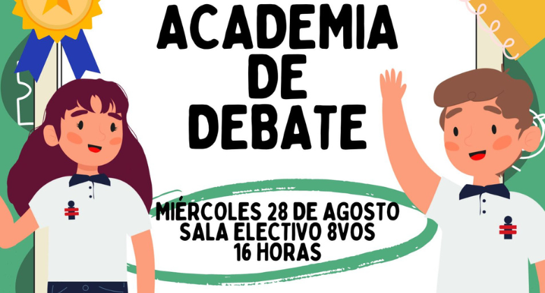 ¡ Súmate a la Academia de Debate!