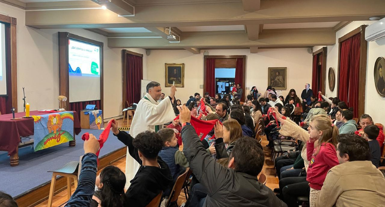 Ceremonia entrega de pañolines MEJ