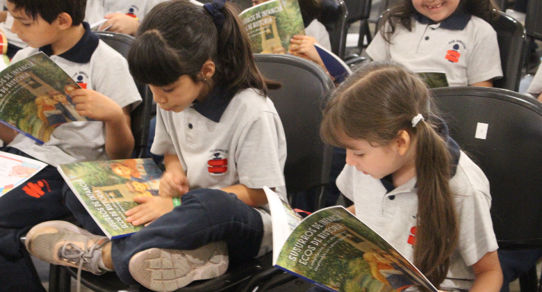 Cierre del proyecto interdisciplinario de 1º Básico: “Susurros de Infancia, Ecos de Historia”